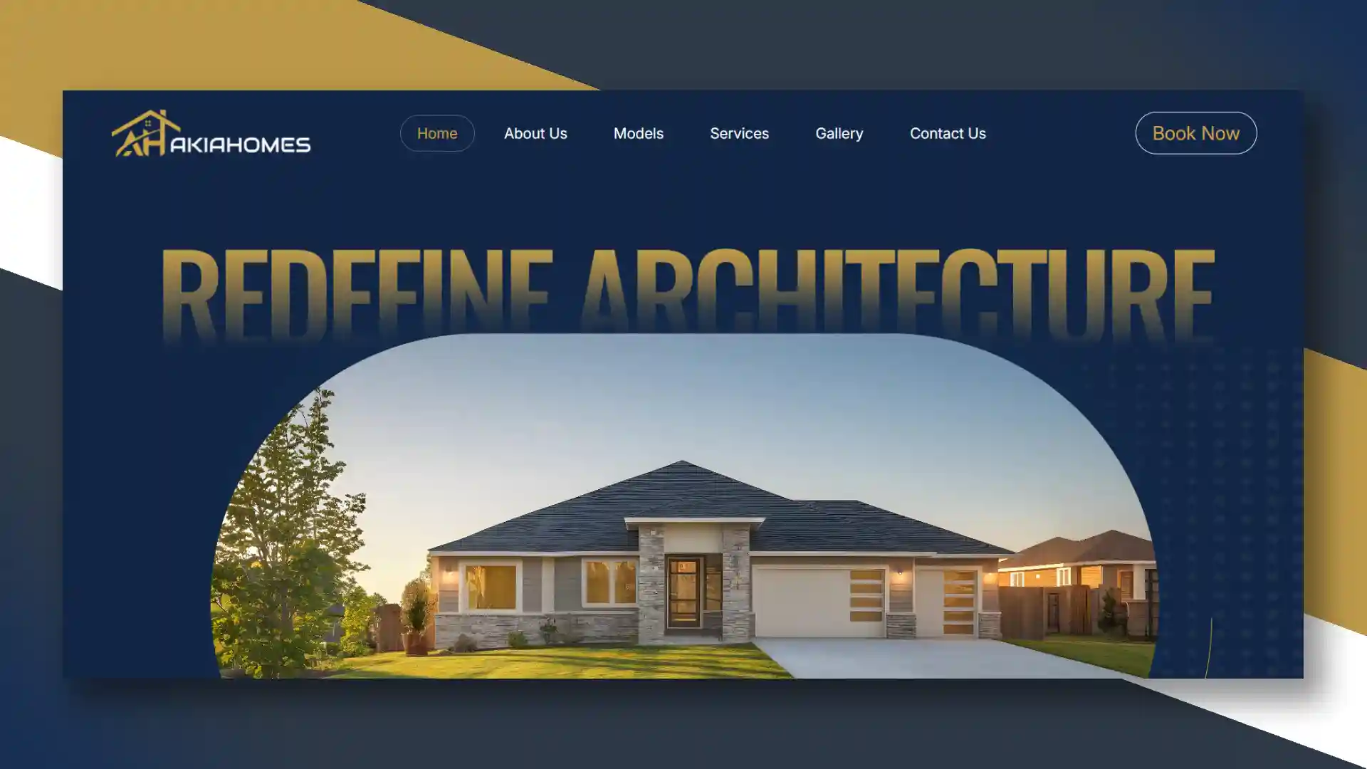 Akiahomes website preview
