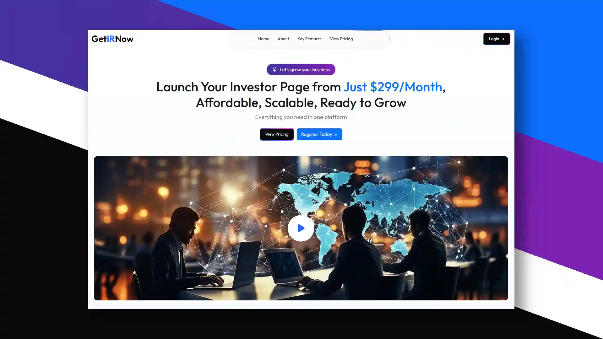 GetirNow website preview