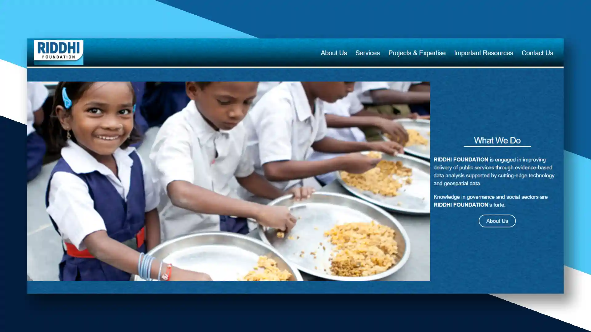 Riddhif website preview
